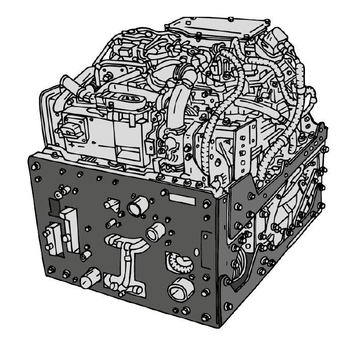 Hydrogen fuel cell unit